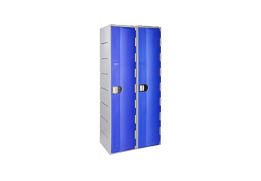 HDPE lockers in aquatic center
